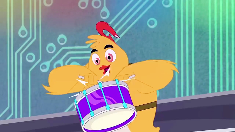 کارتون شاد جوجه کوچولوها و روباه بدجنس - قسمت 59 - موسیقی شاد